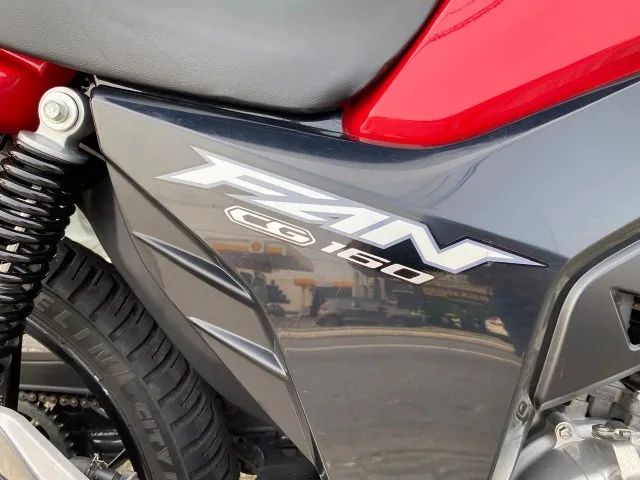 Honda Cg Fan 160 Flex 2024 Vermelha Único Dono - Foto 5