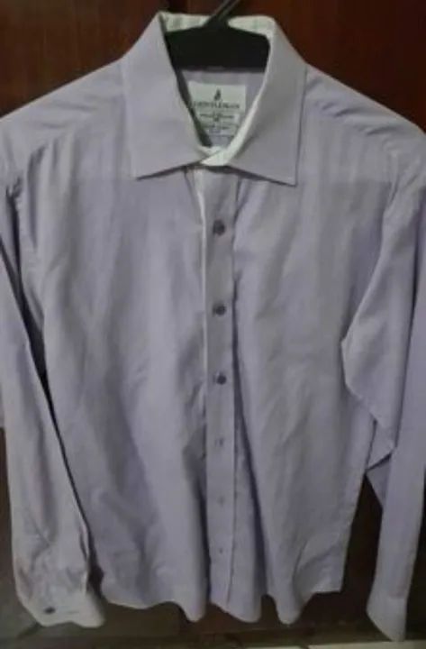 Camisa Gentleman TAM.2 Lilas * IMPECÁVEL * ORIGINAL