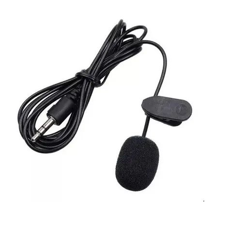 Microfone De Lapela Profissional + Extensor + Adaptador Celular P3/P2 M2 Preto - Foto 4