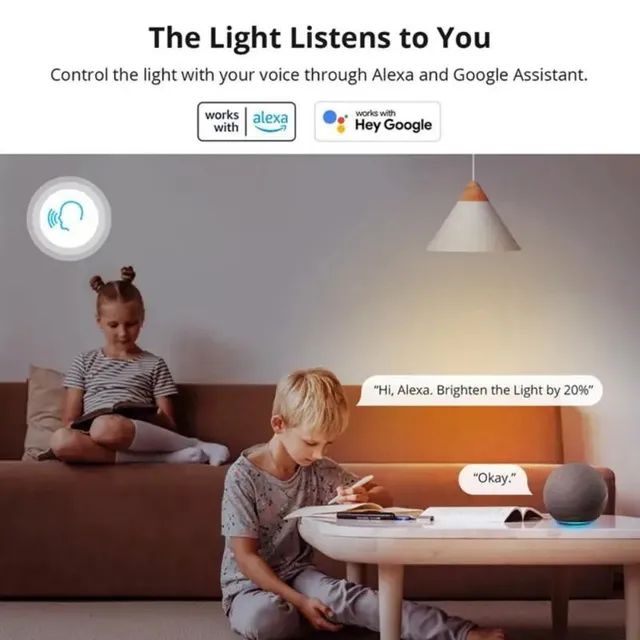 Lâmpada Sonoff RGB Wi-fi Inteligente, Compatível com Alexa - Foto 4