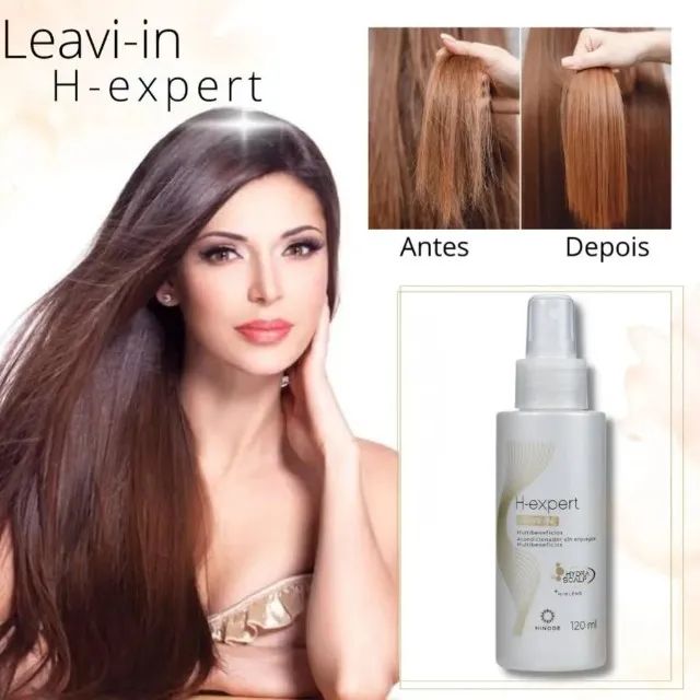  Leave-in Multibenefícios H-Expert - Cuidado Completo para Seus Cabelos!