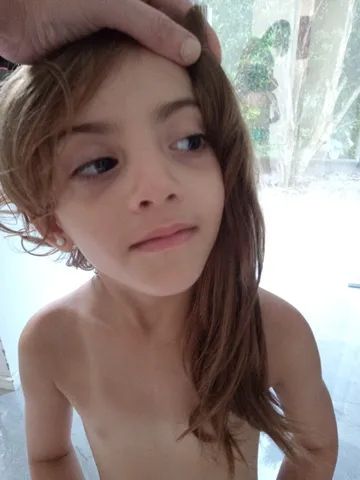 Pedaço de cabelo virgem 32 cm  - Foto 4