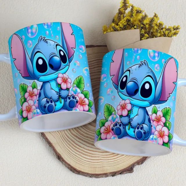 Caneca Lilo e Stitch Personalizada - Foto 6