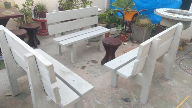 Bancos em concreto para Jardins - Foto 5