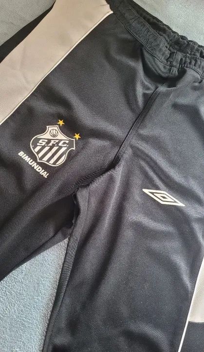 Calça  Santos F.C jogador tam G impecável - Foto 4