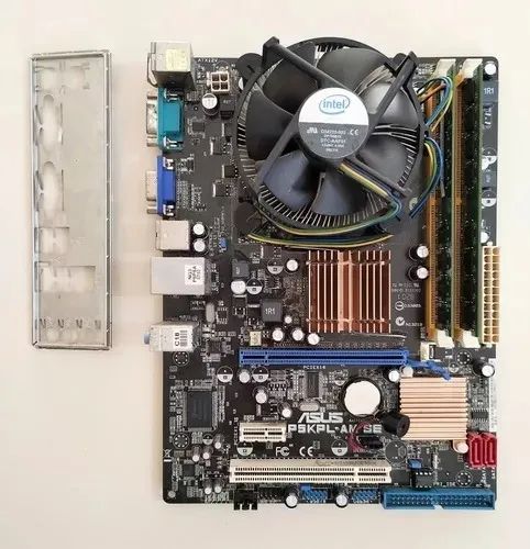 Kit Placa mãe socket 775 Ddr 2 4gb  - Foto 4