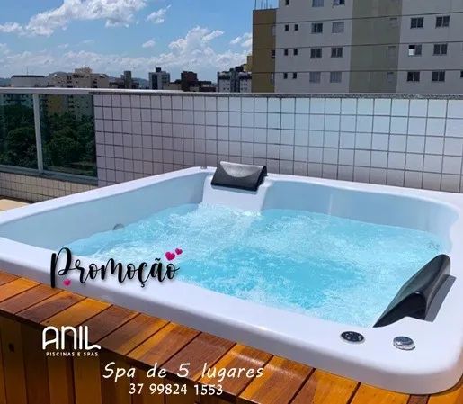 CA- Hidromassagem Aquecida p/ 5 pessoas !!