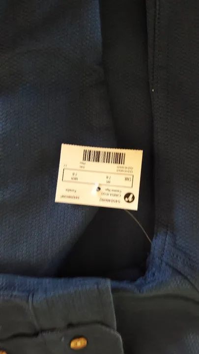 Camisa Infantil Masc. Manga Comprida Fuzarka tam. 7/8 Nova (sem uso) c/etiqueta - Foto 4