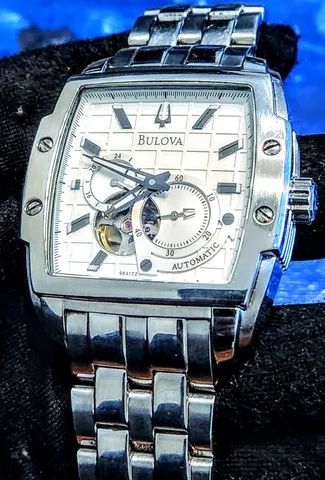 Rel gio Bulova Autom tico Masculino 96a122 Acess rios Lapa