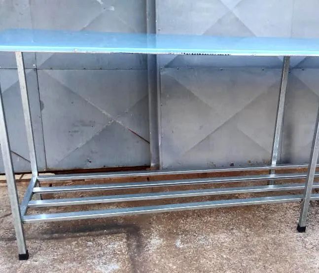 Mesa grande de inox nova 2.98mtrs