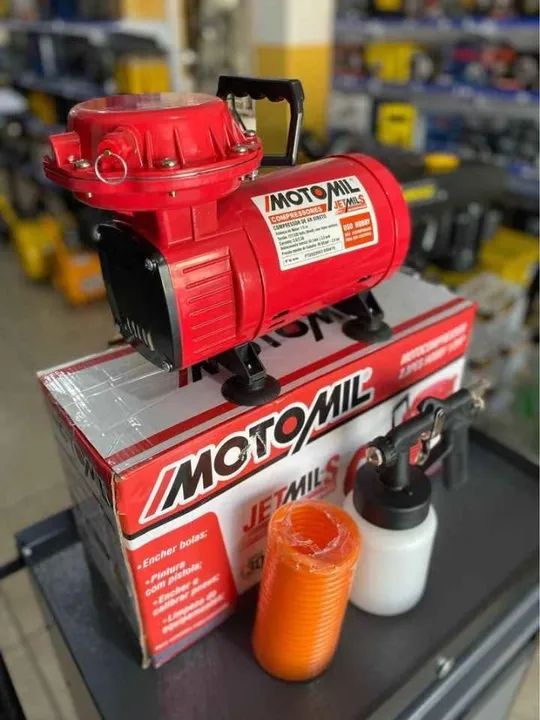 Compressor de ar direto 2.3pesC/ Kit Pintura - Motomil (Loja) - Foto 3