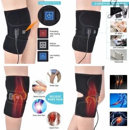 Joelheira Elétrica Massageador com Aquecimento Infravermelho z923 - Foto 5