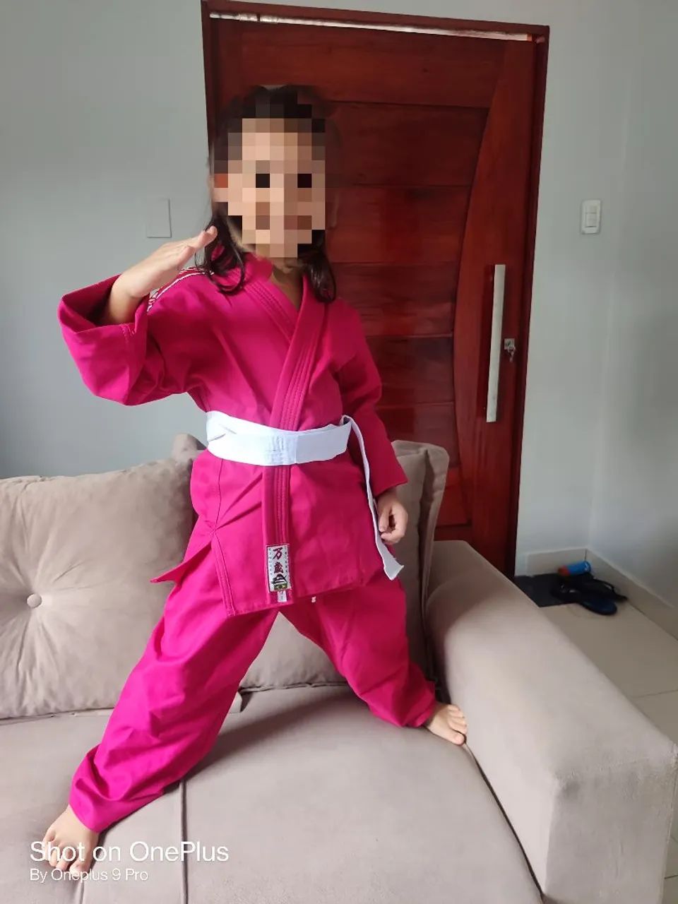 Kimono Rosa Infantil - Perfeito para Treino! - Foto 2