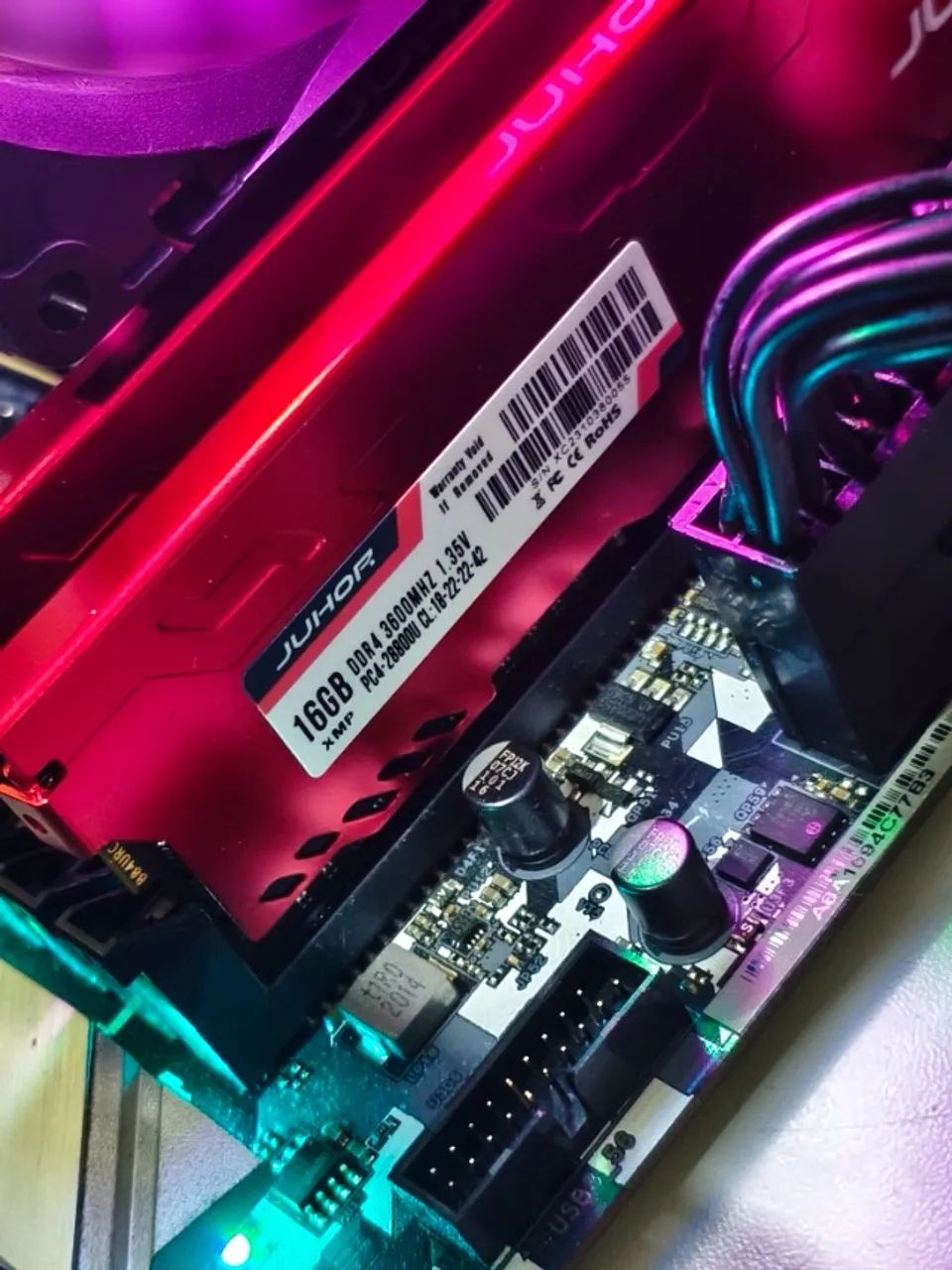 Memórias RAM 2x16 3200MHz Juhor - Foto 2