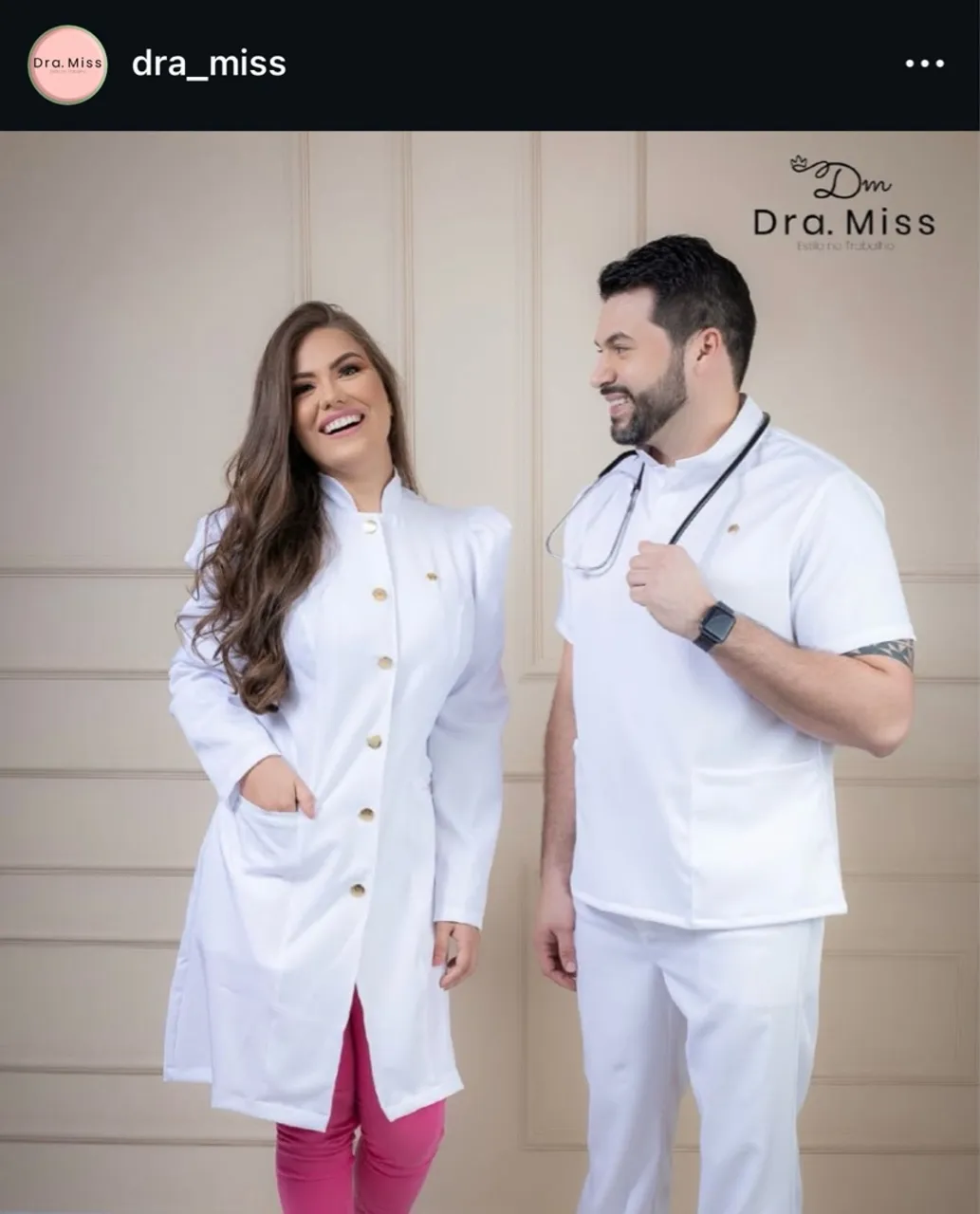 Jalecos feminino Dra Miss