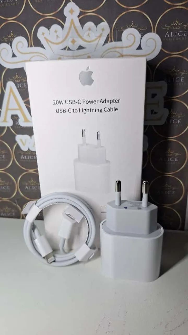 Carregador de iPhone 
