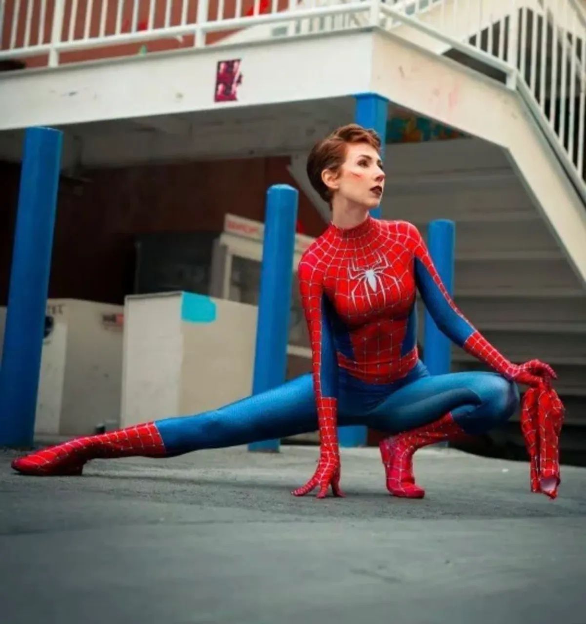Fantasia Spider-Man Feminina Cosplay - Foto 2