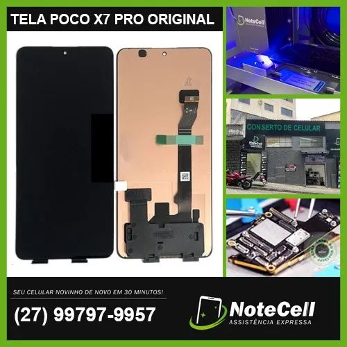 Tela/Display P/ Pocophone Poco x7 Pro Original - Instalação em 30 min!!
