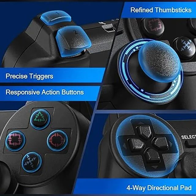 Controle DualShock 4 para PC - PS4 - PS3 - Foto 5