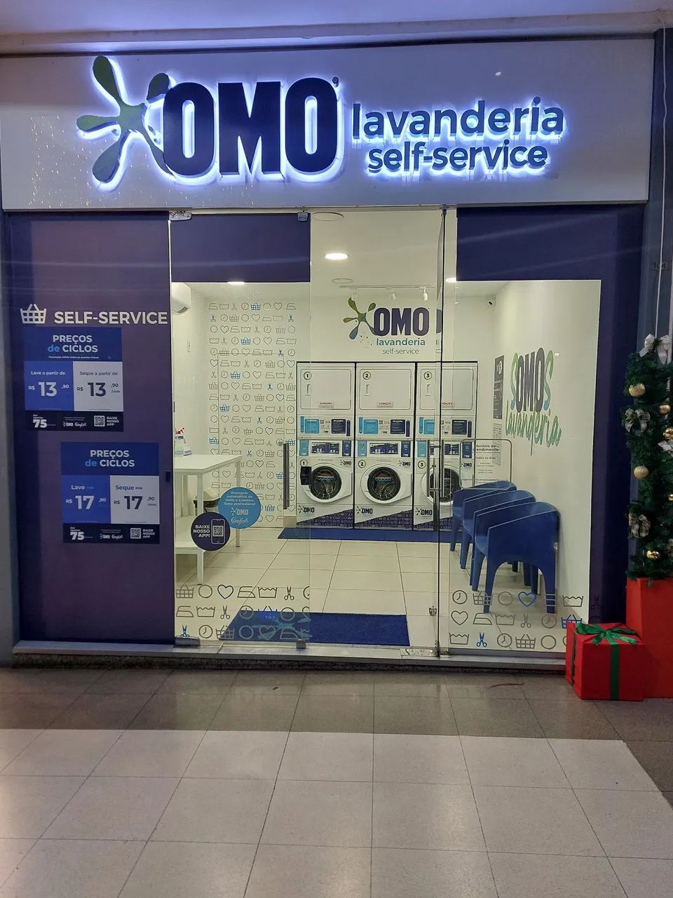 OMO LAVANDERIA *AUTOMÁTICA* REPASSE DE LOJA