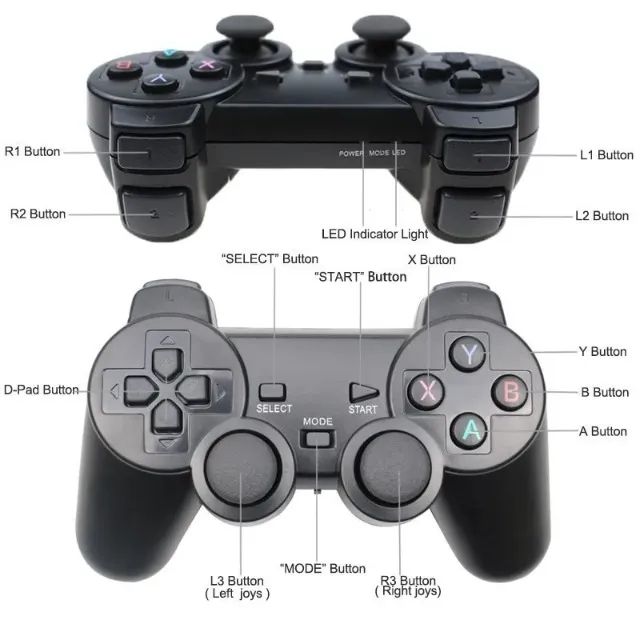 Controle Joystick Sem Fio para Android/PC/PS3/TV Box - Foto 4
