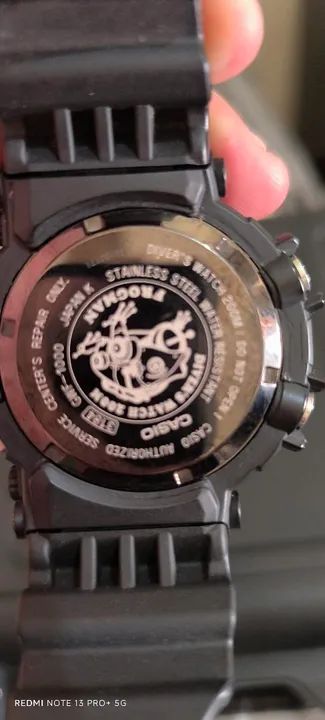 Relógio G-Shock Frogman Tough Solar gwf 1000 com bezel Black raro de achar - Foto 2