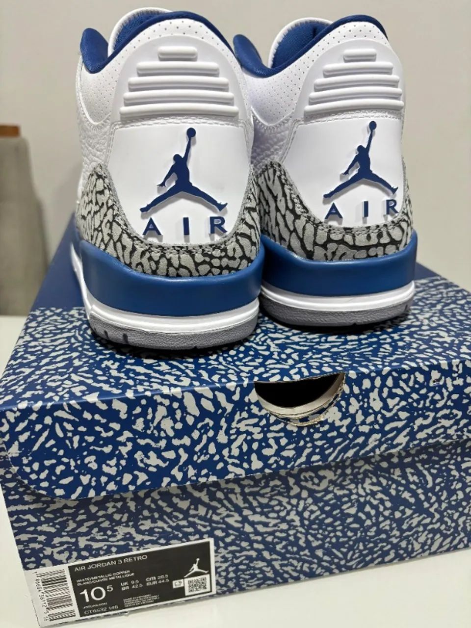 Tênis Air Jordan 3 Retrô Masculino Original - Foto 5
