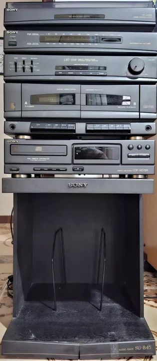 Aparelho de Som com toca Cd E Disco 