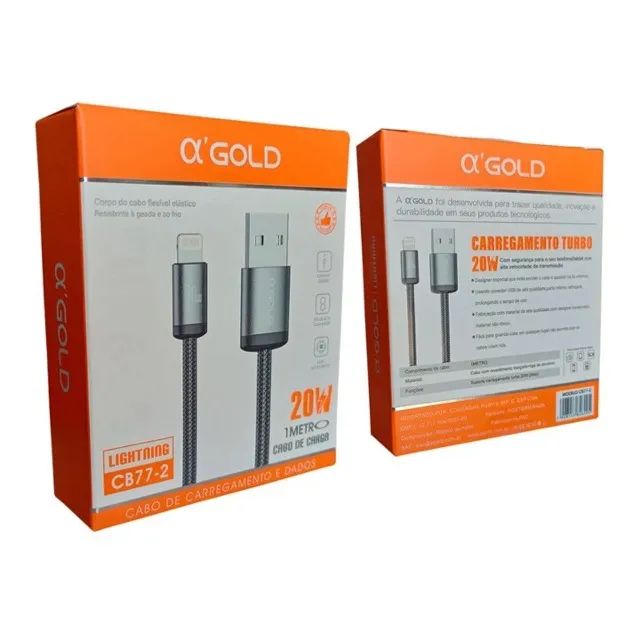 Cabo Turbo iPhone 20W 1 Metro  - Foto 2