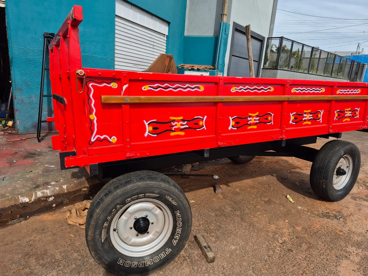 Carreta Agrícola Personalizada NOVA SEM USO