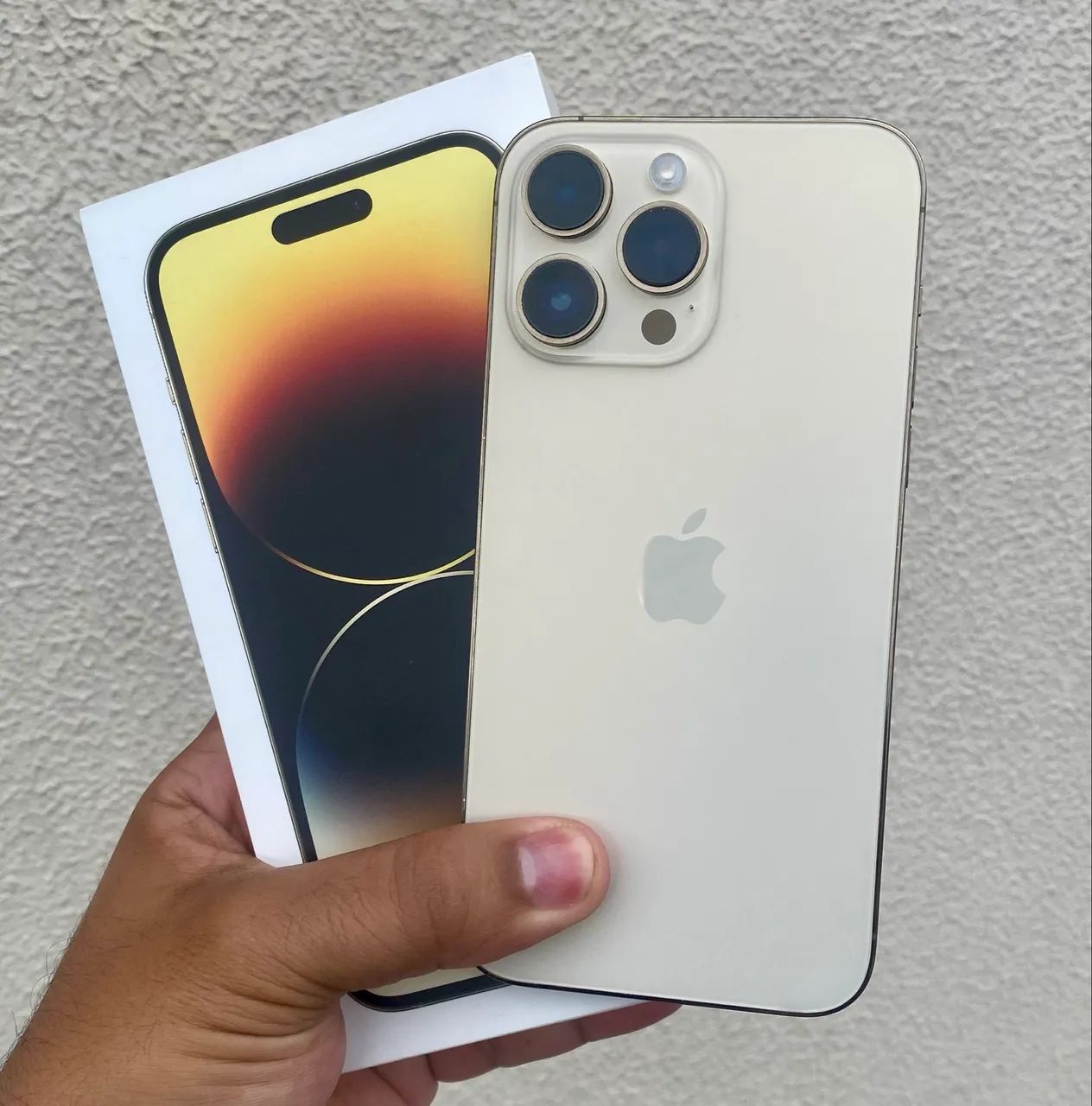 【中古】Apple iPhone 14 pro 256GB ゴールド iPhone 14 Pro 256GB GOLD (seminovo) – LS