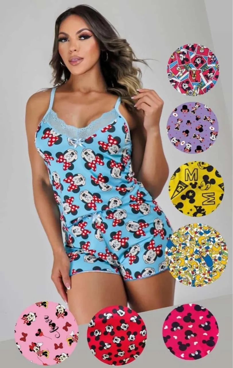 Conjunto Pijama Minnie Mouse