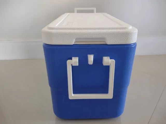 Caixa Térmica Coleman azul de 26,5 Litros - Nunca utilizada! - Foto 5