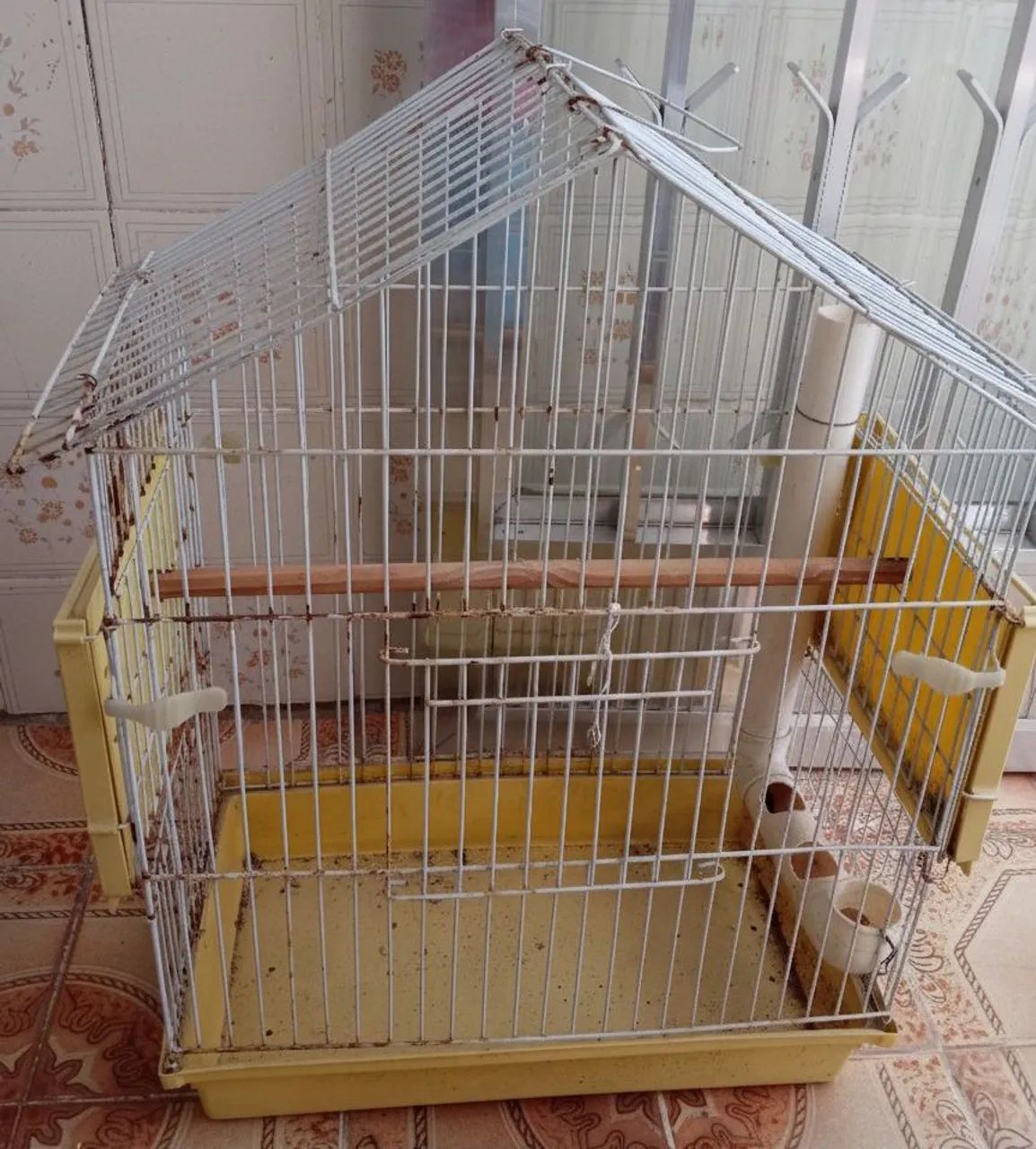 Gaiola, viveiro de passarinho, calopsita, codorna, periquitos