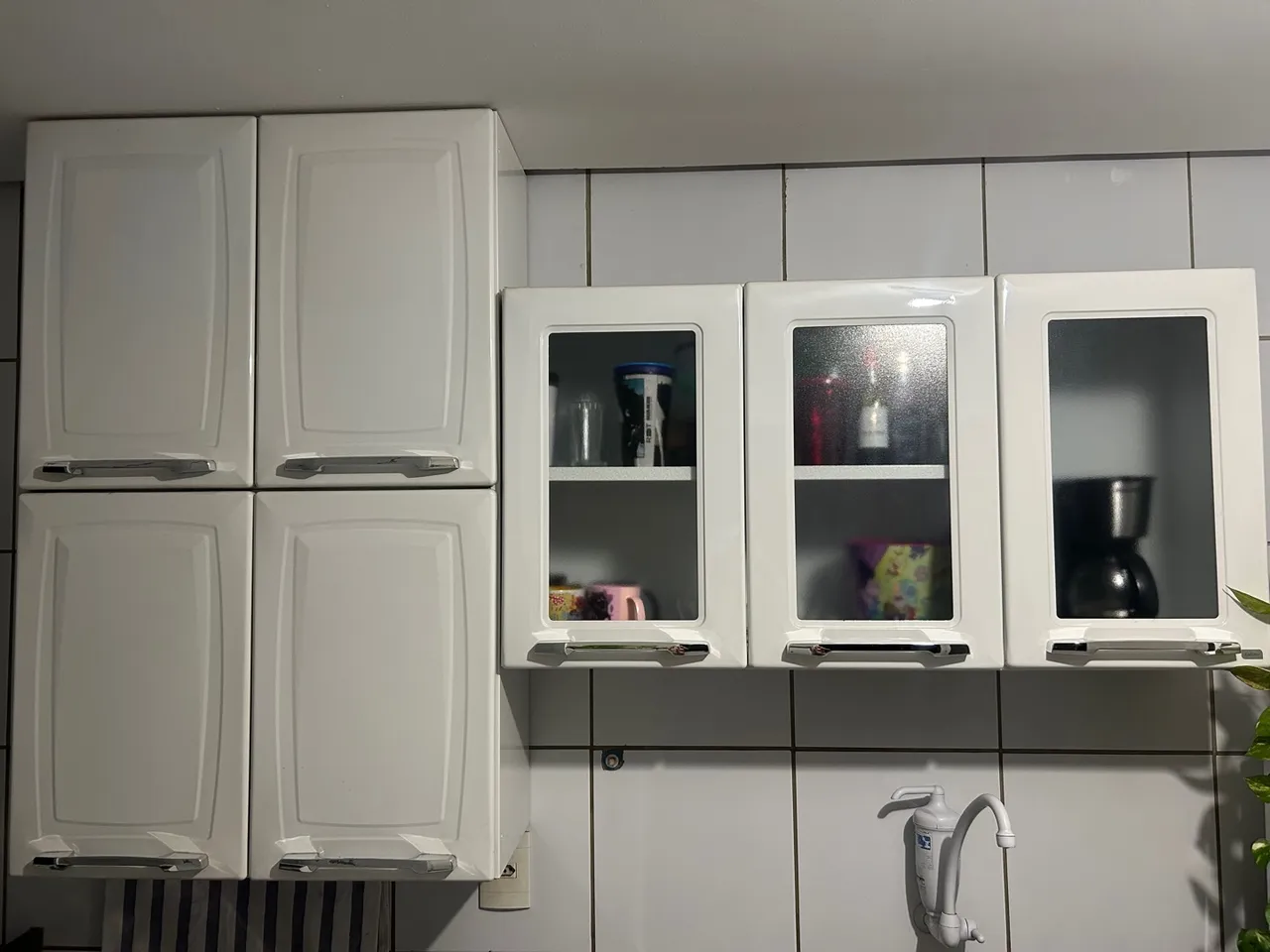 Armário de Cozinha de Aço Itatiaia Branco