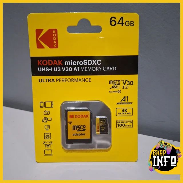  Cartão de Memoria Kodak 64GB  - Foto 2