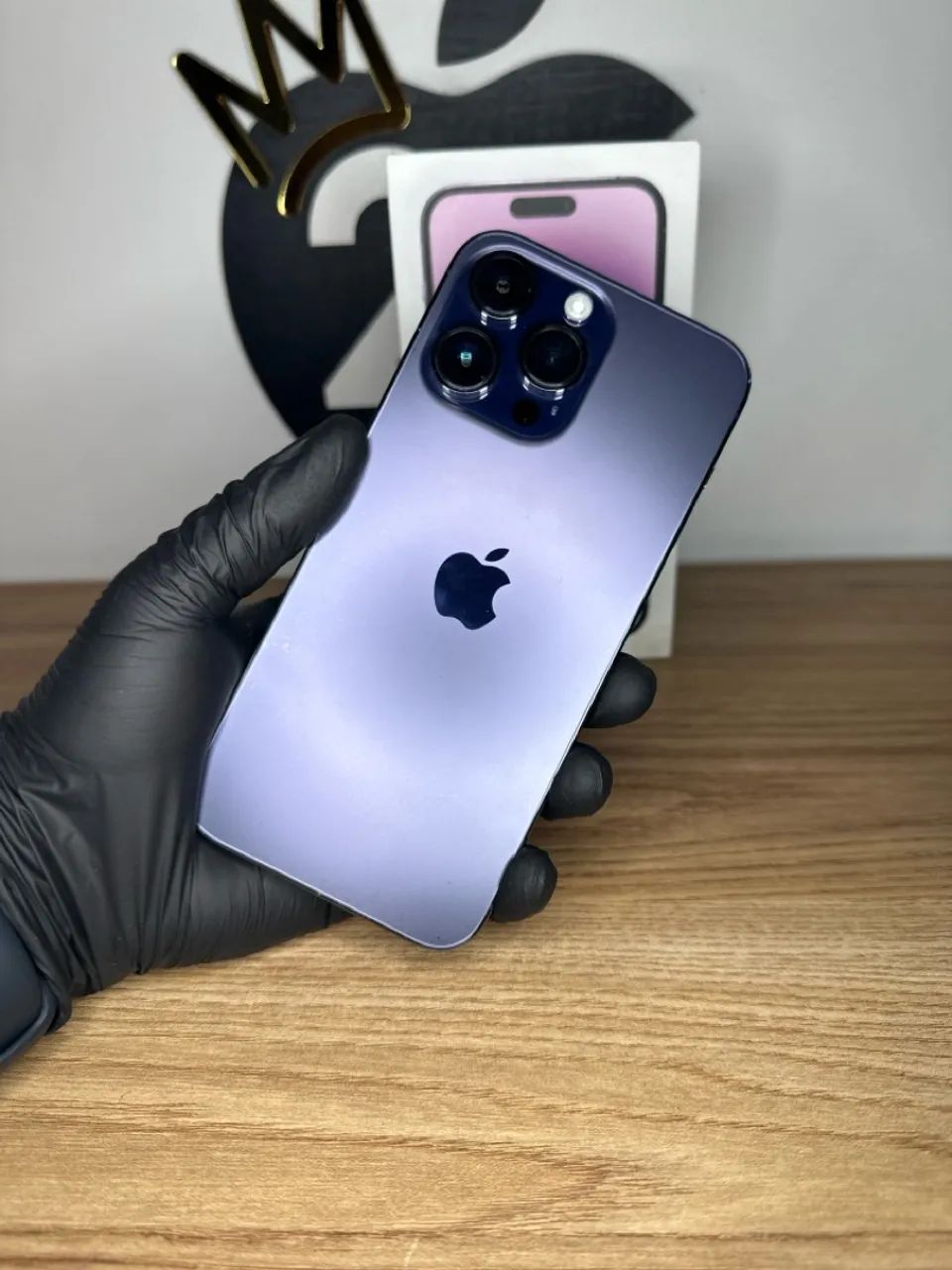 iPhone 14 Pro Max - 128GB - Seminovo com até 1 ano de garantia - 18x no cartão - Foto 3