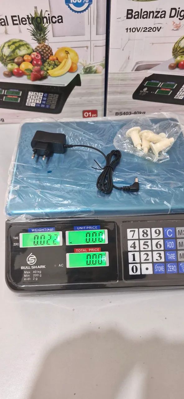 Balança comercial digital 40kg bivolts 2g