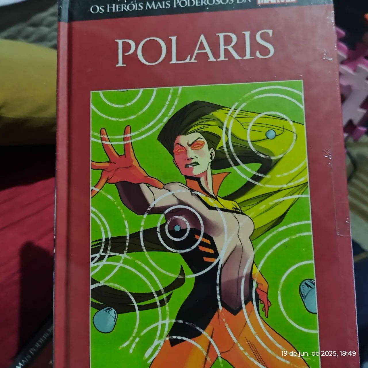 Capa Vermelha nr 43,Polaris - Os Heróis Mais Poderosos da Marvel