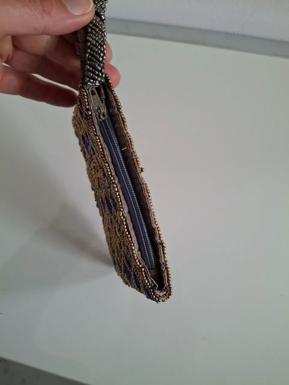 Bolsa de mão porta moedas antiga - Foto 4