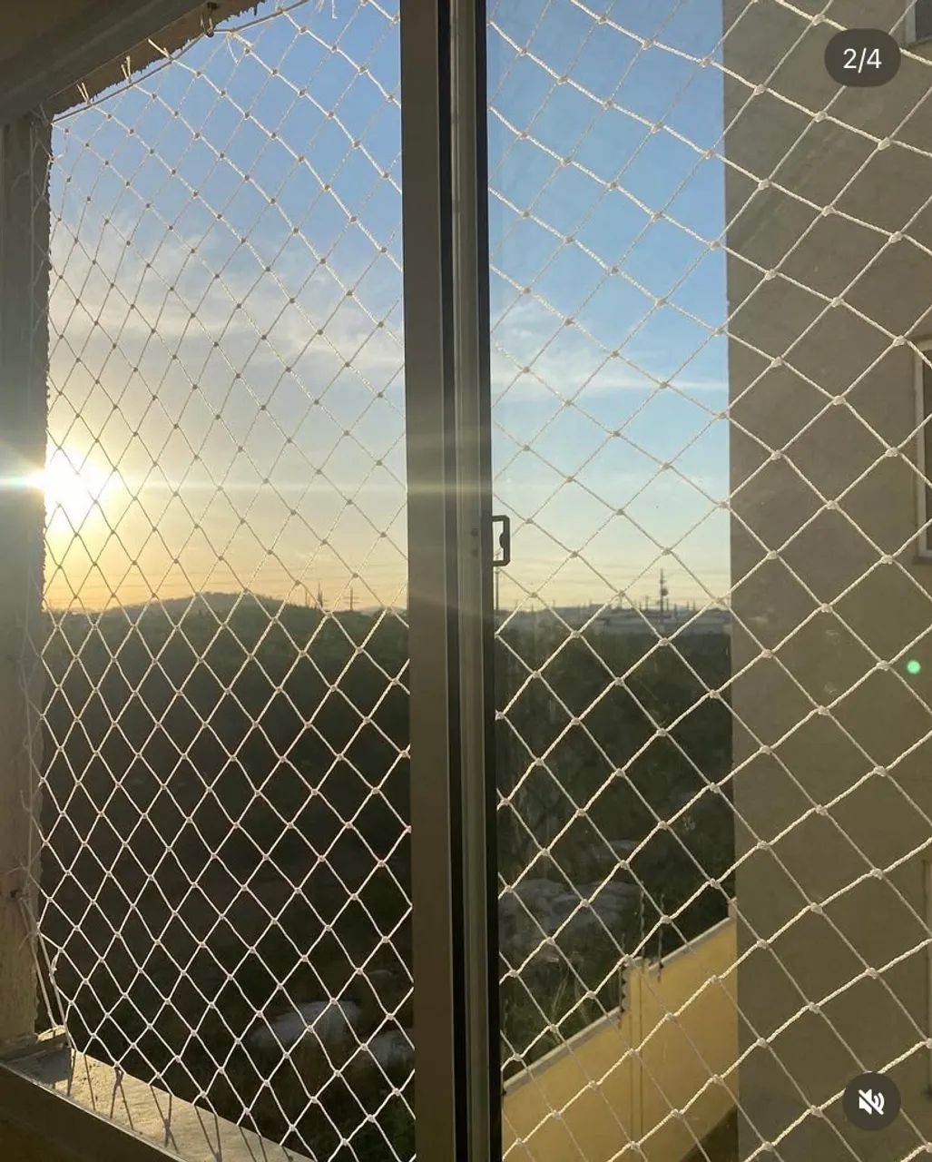 Rede de proteção para janelas, sacadas e coberturas - Foto 4