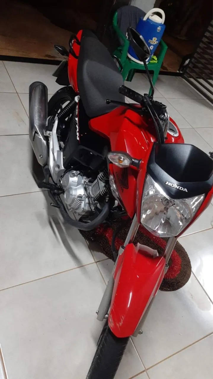 Honda Fan 160 2019 vermelha