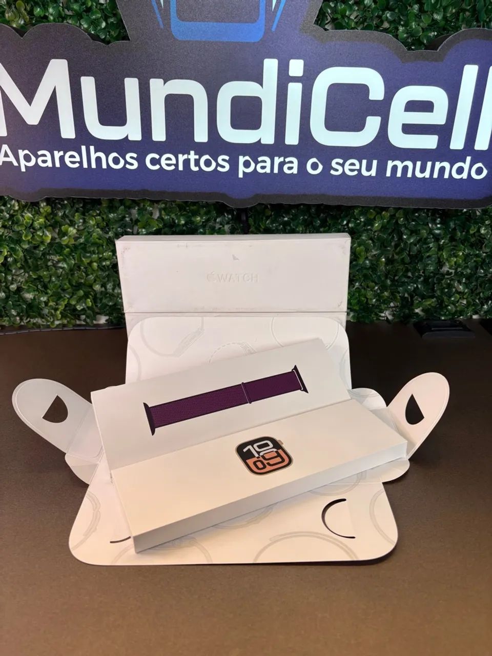 Mundicell_poa Apple Watch S10 42mm Edição limitada carbono neutro 1 ano de garantia Apple  - Foto 3