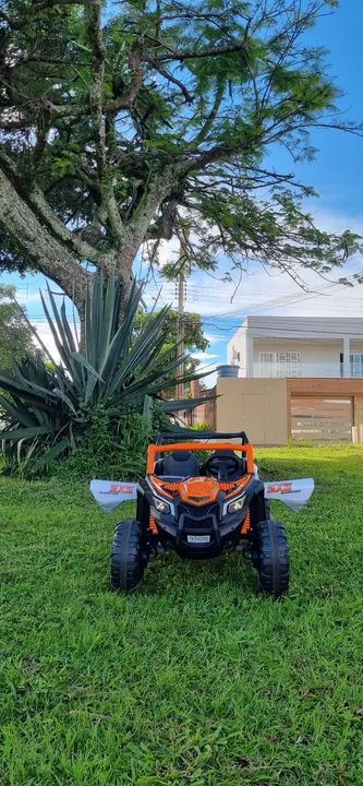 Carro Elétrico Infantil UTV 4X4 Off-Road - Foto 3