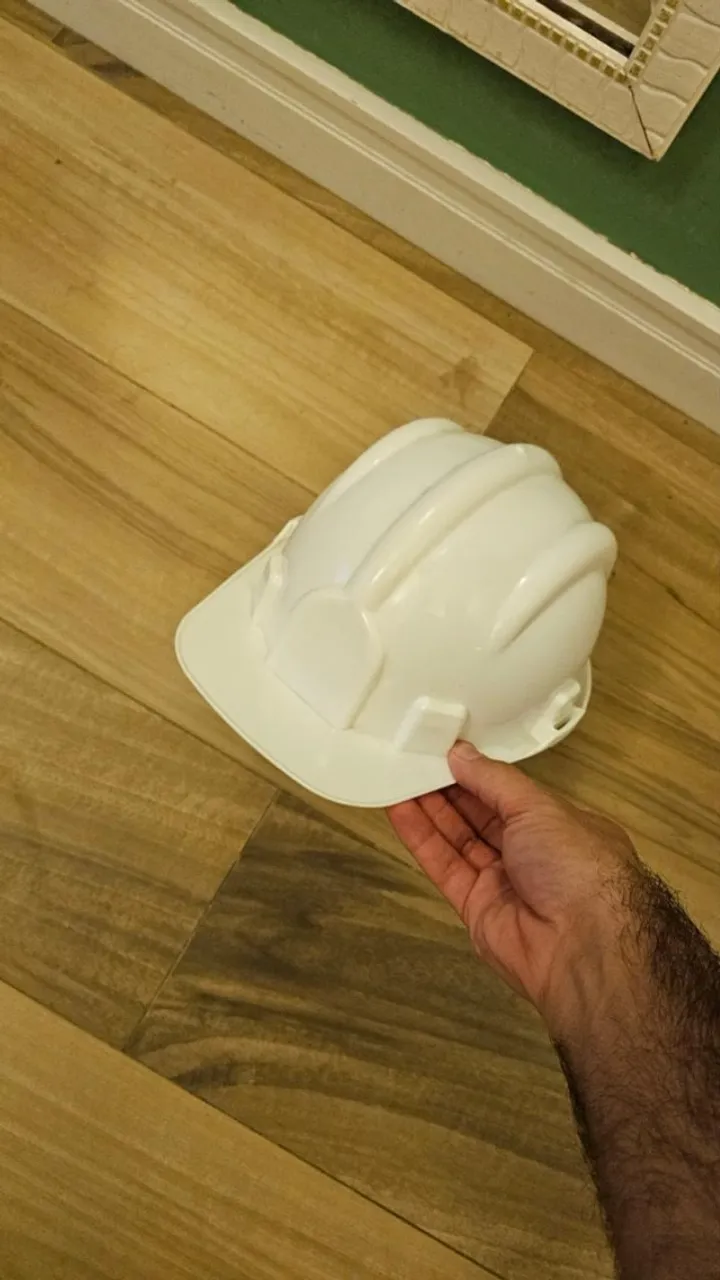 Capacete de Segurança para Trabalho Branco- CA Aprovado | Proteção e Conforto