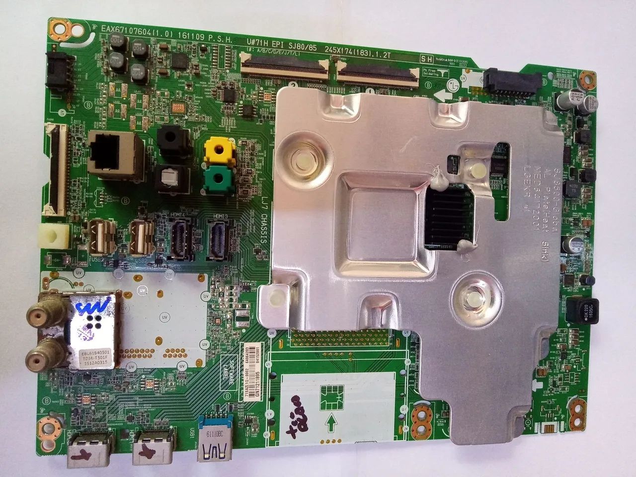 Placa principal para TV LG 49sj800/55sj8000 eax:67107604(1.0) 43 polegadas - Foto 4