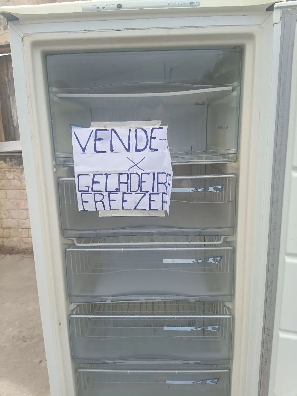 Geladeira/Freezer em ótimo estado! - Foto 2