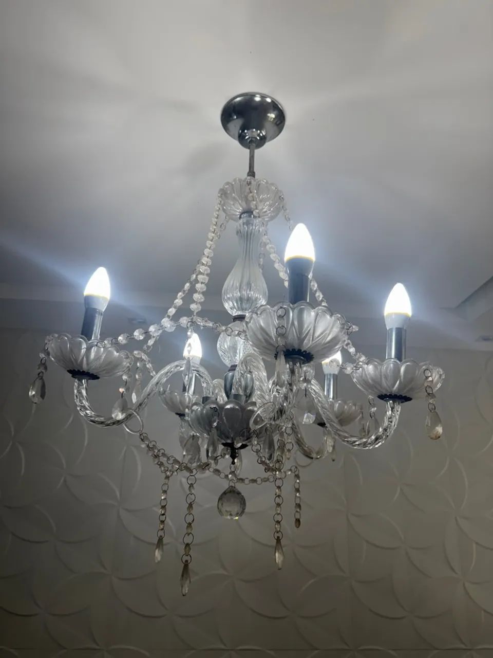 Lustre de Cristal Elegante e Charmoso - Foto 4