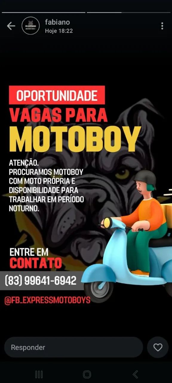 vagas de motoboys - Foto 2