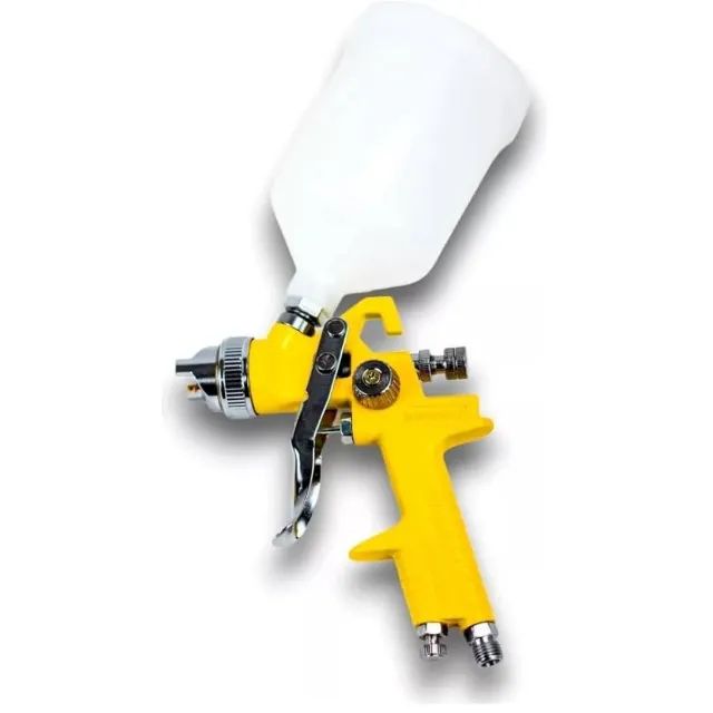 Profissional HVLP Pistola de Pintura Kit 600ml 1.4mm